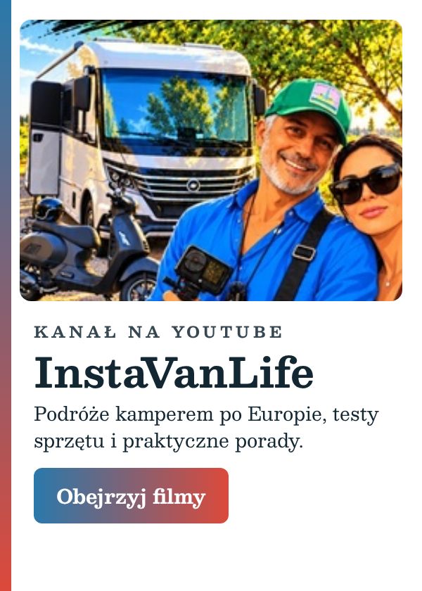 InstaVanLife – kanał o podróżach kamperem na YouTube